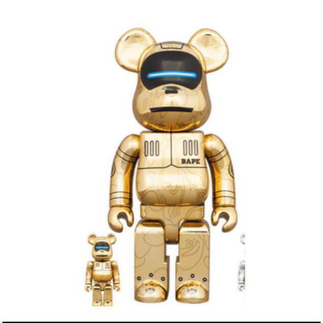 おもちゃBE@RBRICK BABY MILO × SORAYAMA BAPE