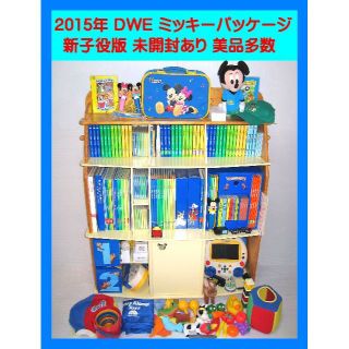 ディズニー(Disney)の美品特価 2015年 DWE 新子役 ワールドファミリー ミッキーパッケージ＋G(知育玩具)