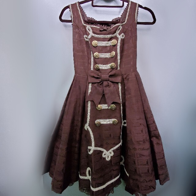 Angelic Pretty(アンジェリックプリティー)のAngelic Pretty Melty Whip Chocolate JSK レディースのワンピース(ひざ丈ワンピース)の商品写真