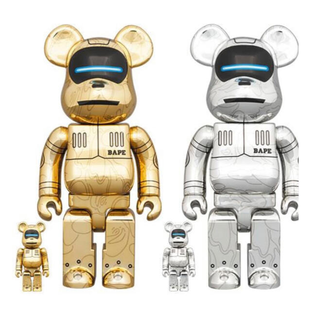 BE@RBRICK SORAYAMA BABY MILO 100%&400%フィギュア