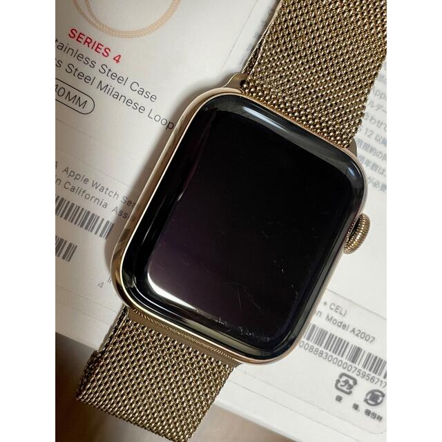 タレヤ♡ 様専用　Apple Watch Series 4 40mm ゴールド