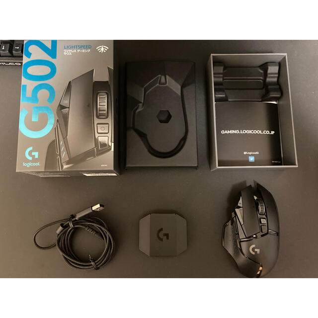 logicool G502 LIGHTSPEED 純正マウスパッド付き