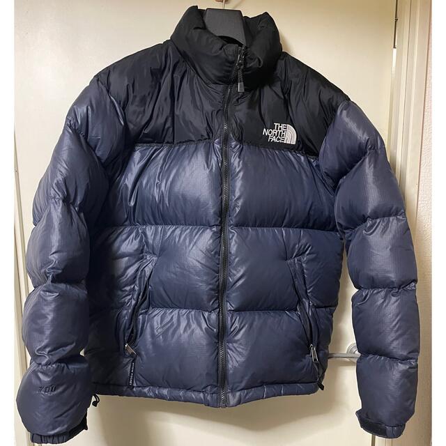 The North Face Nuptse Jacket 700 Navy Lダウンジャケット