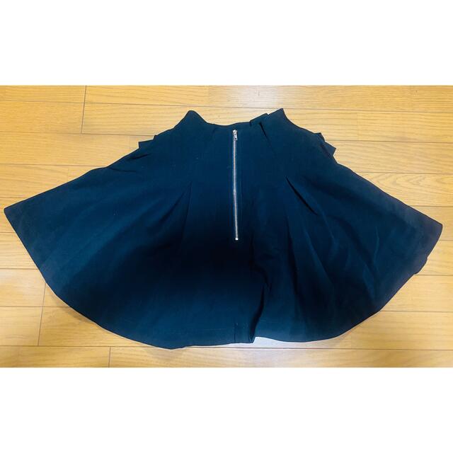 ROJITA(ロジータ)のROJITA スカート ブラック ミニ レディースのスカート(ミニスカート)の商品写真
