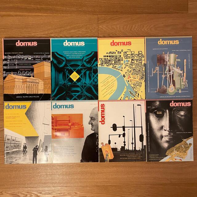 DOMUS（イタリア建築雑誌）1990〜1992 全23冊（抜けあり） エンタメ/ホビーの雑誌(アート/エンタメ/ホビー)の商品写真