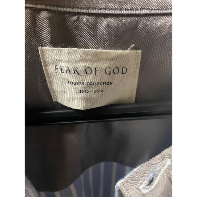 FEAR OF GOD(フィアオブゴッド)の希少　4th fear of god ダッドシャツ メンズのトップス(シャツ)の商品写真