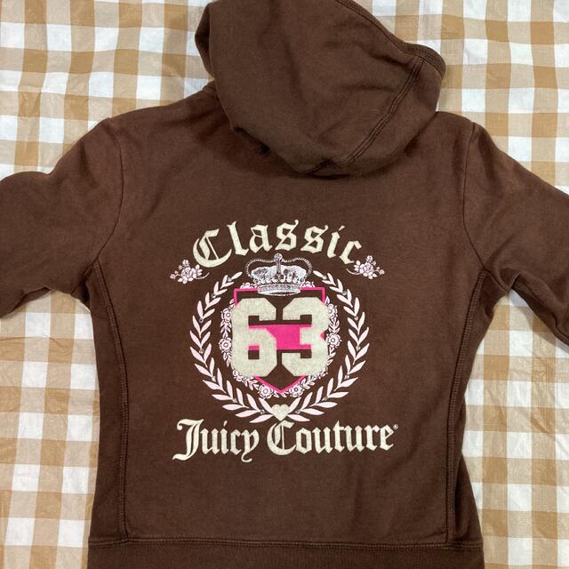 Juicy Couture(ジューシークチュール)の★断捨離価格★ジューシークチュール　裏起毛　パーカー☆キッズ・レディースOK レディースのトップス(パーカー)の商品写真