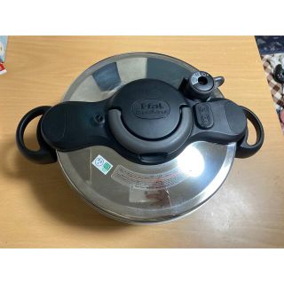 ティファール(T-fal)の【kiki様】T-fal 圧力鍋 クリプソミニットデュオ ストロング 5.2L(鍋/フライパン)