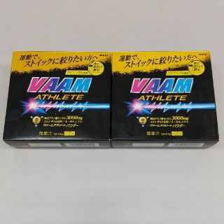 メイジ(明治)の値下げ！ VAAM アスリート 顆粒 パイナップル 12袋入り×2箱(トレーニング用品)