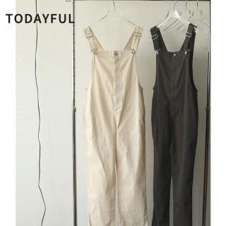 トゥデイフル(TODAYFUL)の【TODAYFUL】Cotton Slim Salopette(サロペット/オーバーオール)