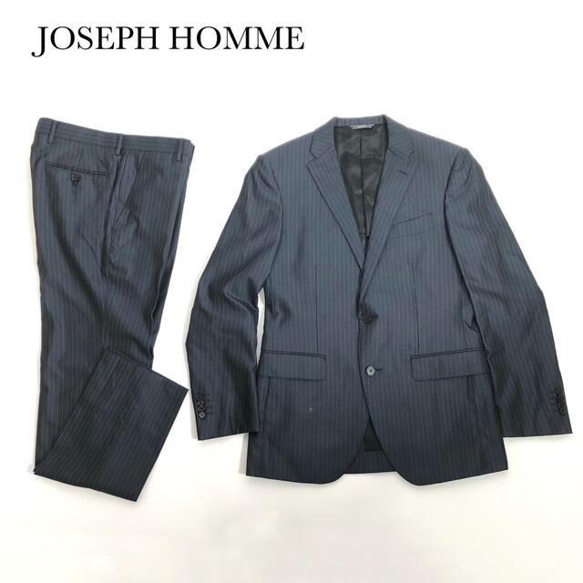 JOSEPH HOMME ジョセフオム シルク混 スーツ セットアップ 紺