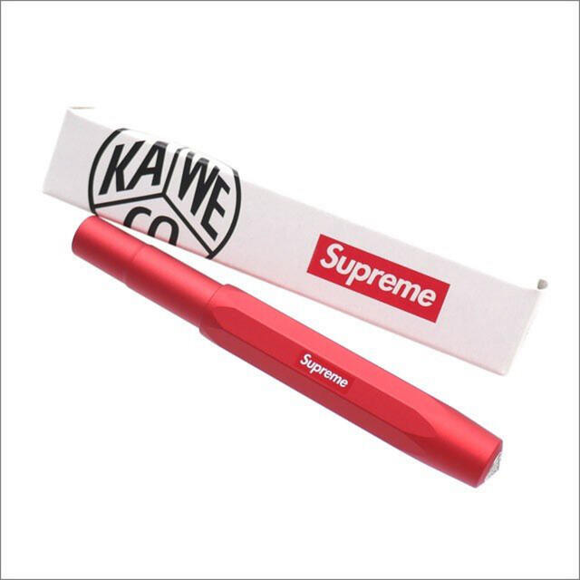 シュプリーム カヴェコ ボールペン supreme kaweco red レッド