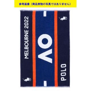 ポロラルフローレン(POLO RALPH LAUREN)の【匿名配送　R-01】　全豪オープンテニス　2022　ジムタオル　ネイビー　(その他)