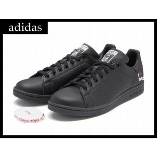 アディダス(adidas)の新品 アディダス 20AW スタンスミス TOKYO スニーカー 28.0 黒②(スニーカー)