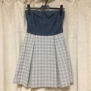 デイシーミー(deicy me)の新品♡ベアトップワンピース(ミニワンピース)