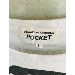 COMME des GARCONS POCKET レディース　Tシャツ　　L