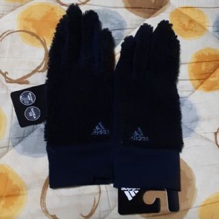 アディダス(adidas)の新品☆adidasメンズ手袋(Mサイズ)(手袋)