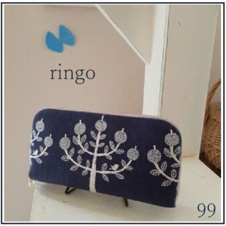 【専用❾❾】⚮̈ringo◆布製ロングウォレット(財布)