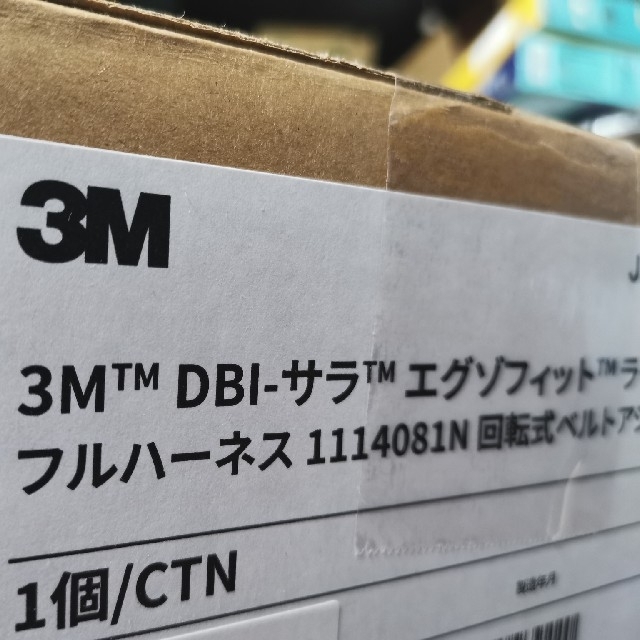 今月限定／特別大特価 新規格適合 3M 柱上作業用 SV型 フルハーネス安全帯 Lサイズ DBI-サラ エグゾフィット 1113853 