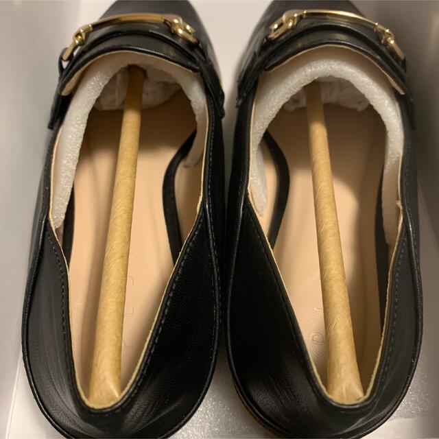PLST(プラステ)のPLST フェイクレザービットローファー ブラック 黒 ローファー レディースの靴/シューズ(ローファー/革靴)の商品写真