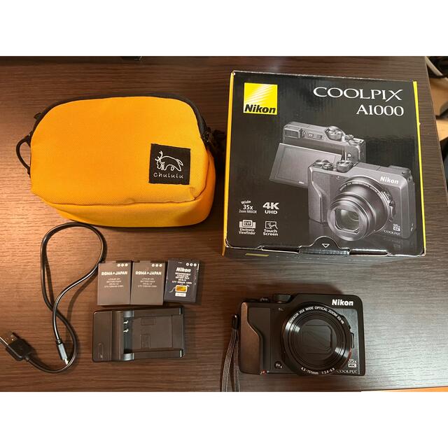 Nikon - Nikon ニコン COOLPIX A1000 ブラック(1台)の通販 by わち's