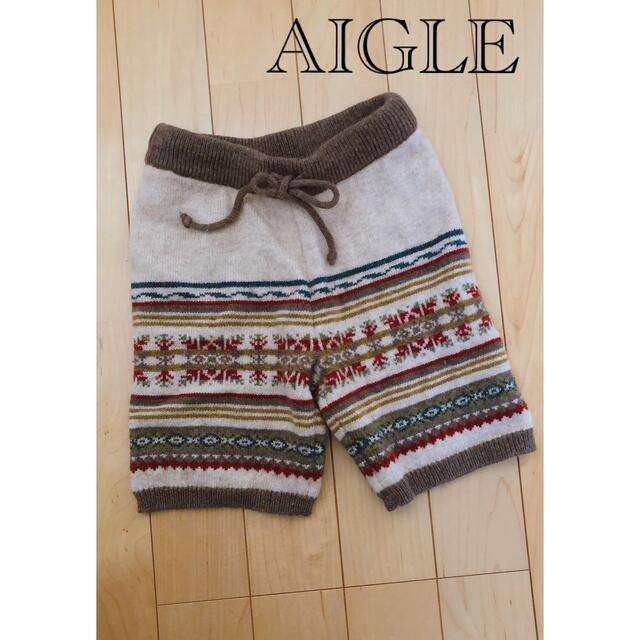 AIGLE(エーグル)のAIGLE   ハーフパンツ　キッズ キッズ/ベビー/マタニティのキッズ服女の子用(90cm~)(パンツ/スパッツ)の商品写真
