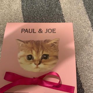 ポールアンドジョー(PAUL & JOE)のポール&ジョー　ショッピングバッグ　袋　猫　箱　（下地、ファンデーション試供品付(ショップ袋)