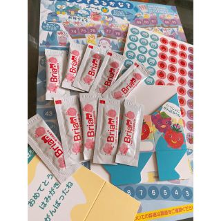 ブリアン歯磨き粉　 イチゴ味🍓10包(歯磨き粉)