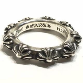 クロムハーツ(Chrome Hearts)の【クロムハーツ】クロスバンドリング◼︎US11：22号◼︎正規店購入◼︎ギャラ付(リング(指輪))