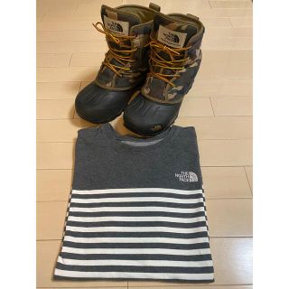 ザノースフェイス(THE NORTH FACE)のTHE NORTH FACE メンズ スノーブーツ&Ｔシャツ 2点セット(ブーツ)