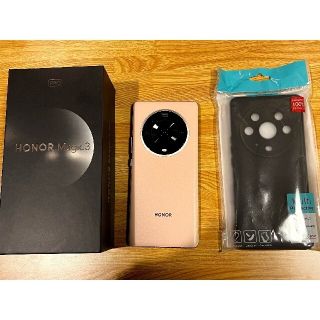 アンドロイド(ANDROID)のHONOR Magic3 Pro 8GB+256GB ゴールド 中古(スマートフォン本体)