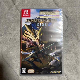 ニンテンドースイッチ(Nintendo Switch)の【新品】MONSTER HUNTER RISE(N. SWソフト)(家庭用ゲームソフト)