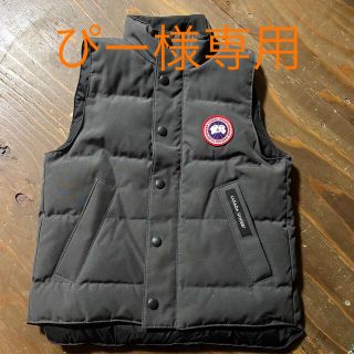 カナダグース(CANADA GOOSE)のカナダグース ダウン ベスト キッズ S(ジャケット/上着)