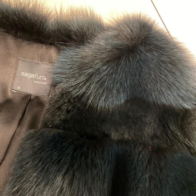 限定数のみ saga furs フォックスファージャケット - 毛皮/ファーコート