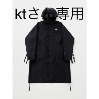 HYKE x NORTH FACE ミリタリーコート 黒  レディース Mサイズ