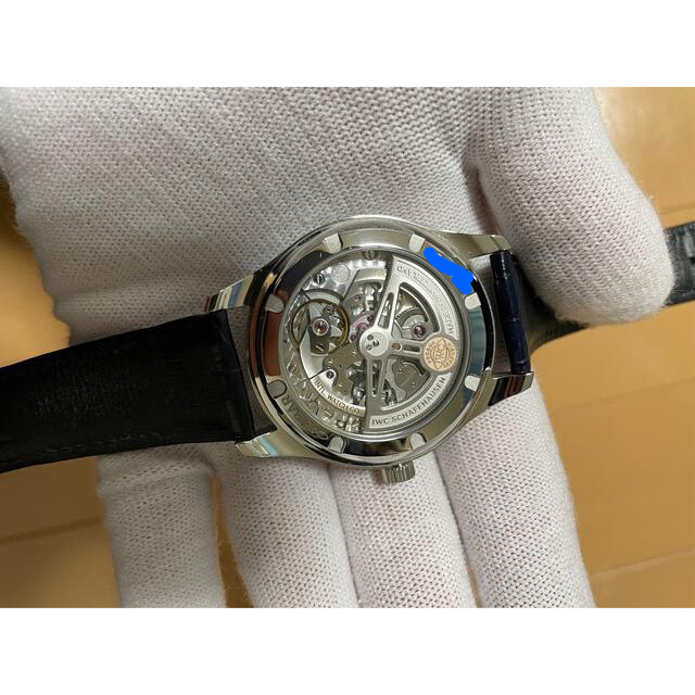 IWC(インターナショナルウォッチカンパニー)のIWC ポルトギーゼ オートマティック40 IW358304 青針 美品 メンズの時計(腕時計(アナログ))の商品写真