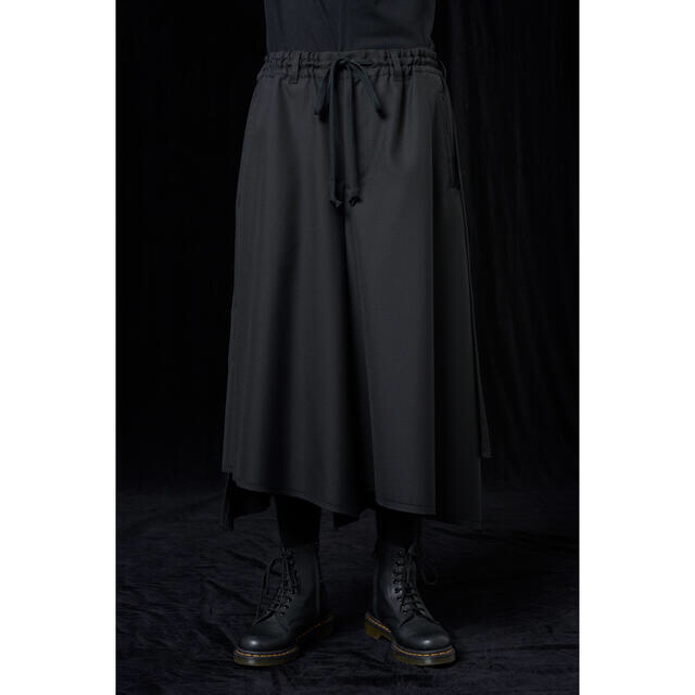 Yohji Yamamoto(ヨウジヤマモト)のGround Y T/W Gabardine Pants Skirt メンズのパンツ(その他)の商品写真