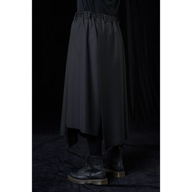 Yohji Yamamoto(ヨウジヤマモト)のGround Y T/W Gabardine Pants Skirt メンズのパンツ(その他)の商品写真