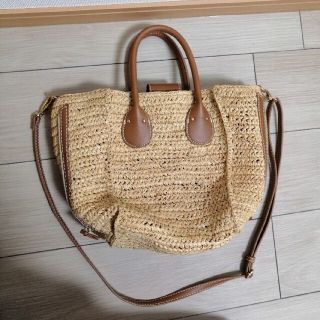 ザラ(ZARA)のラゲージ風かごバッグ(ショルダーバッグ)