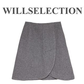 ウィルセレクション(WILLSELECTION)のWILL SELECTION 台形スカート(ひざ丈スカート)