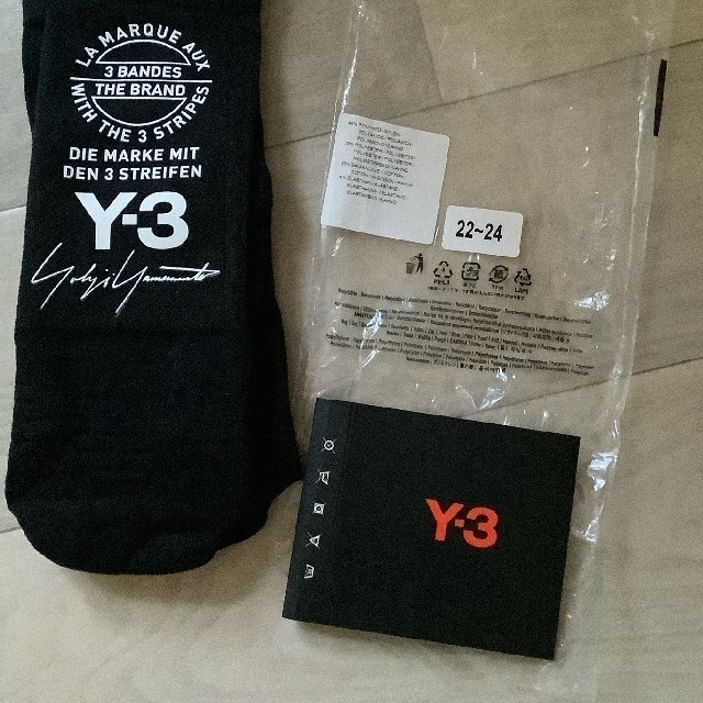 Y-3(ワイスリー)のY-3 TUBE SOCKS（Y-3ｿｯｸｽ） レディースのレッグウェア(ソックス)の商品写真