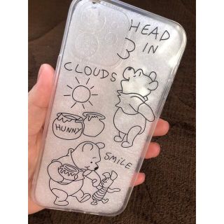 ほのさま専用iPhone12ケース　プーさん(iPhoneケース)