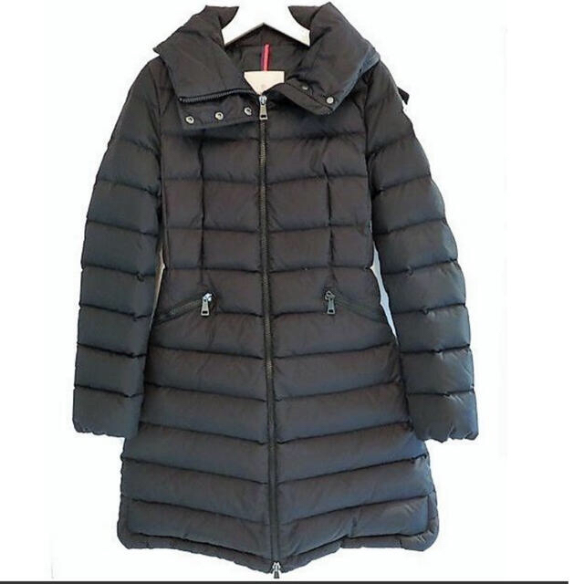 MONCLER(モンクレール)の期間限定お値下♡モンクレール ダウンコート フラメッテ １♡ ブラック レディースのジャケット/アウター(ダウンコート)の商品写真