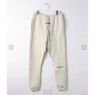 ESSENTIALS SWEATPANTS ライトグレー