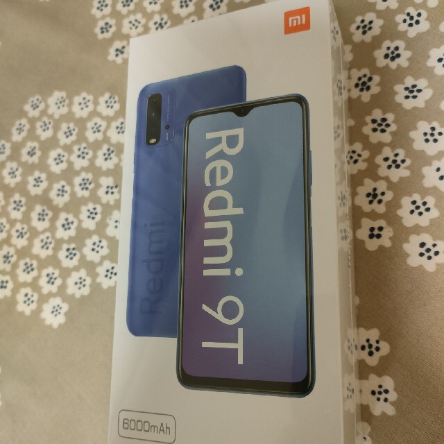 新品・未使用・未開封、redmi9T カーボングレー