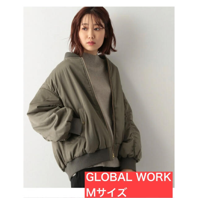 GLOBAL WORK - GLOBAL WORK エアサーマル撥水MA-1 カーキ Mサイズの通販 by hana✿coco's shop|グローバルワークならラクマ GLOBAL WORK - GLOBAL WORK エアサーマル撥水MA-1 カーキ Mサイズの通販 by hana✿coco's shop|グローバルワークならラクマ
