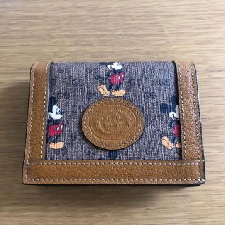 グッチ(Gucci)のお値下げ中！  GUCCI  ミッキー  コラボ  財布  折り財布(財布)