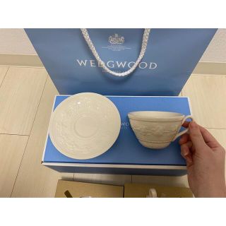 ウェッジウッド(WEDGWOOD)のWEDGWOOD ティーカップセット (グラス/カップ)