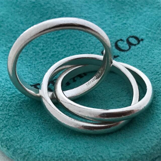 Tiffany & Co. - Tiffany トリニティ3連のリング10号の通販 by こう