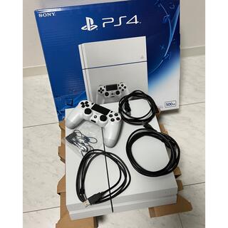 PlayStation4 - ps4 本体 グレイシャーホワイト 500GB CUH-1200Aの通販